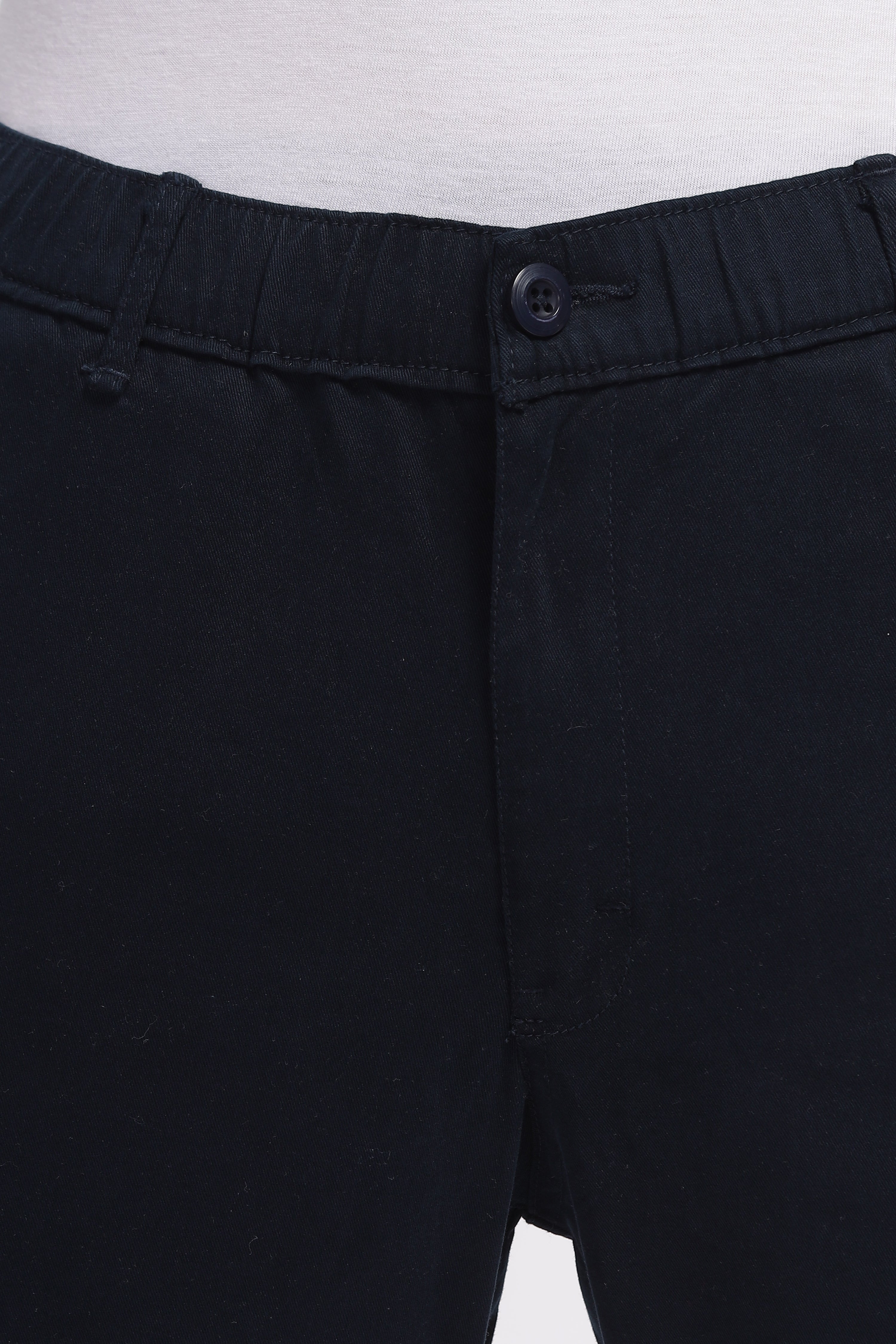 Navy Blue Cargo Style Track Pants