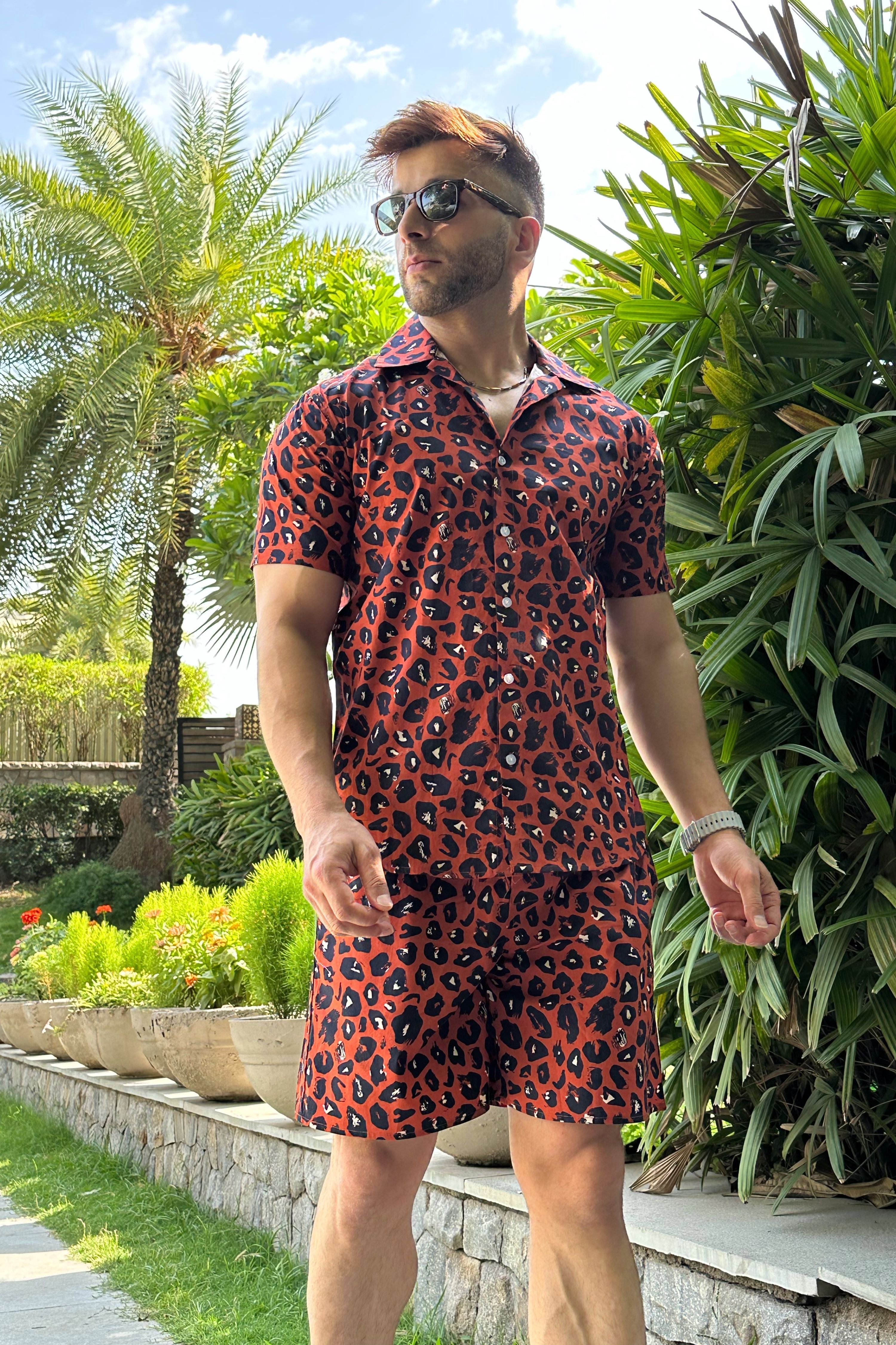 Leopard Rust Co-Ord Set