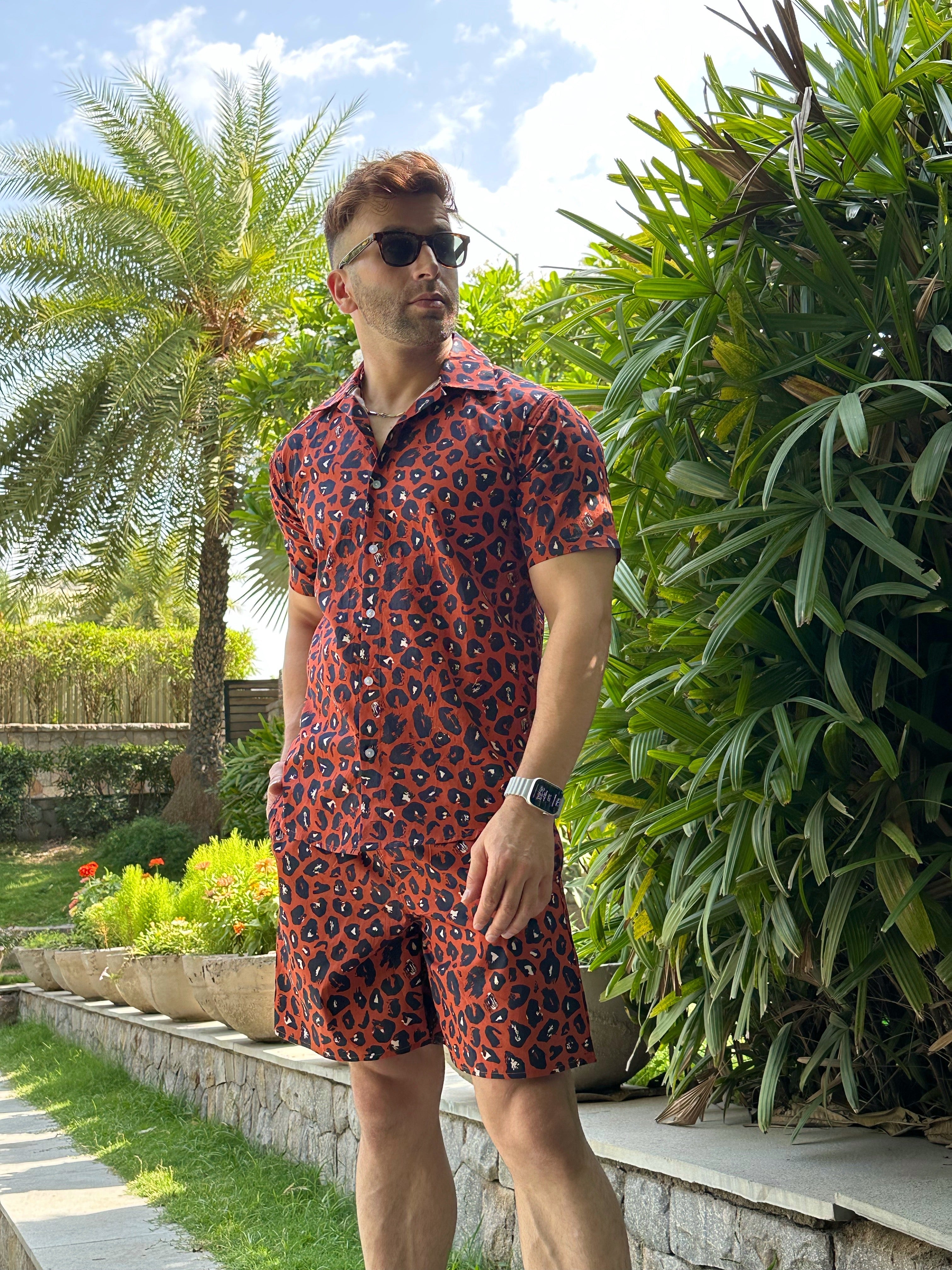 Leopard Rust Co-Ord Set