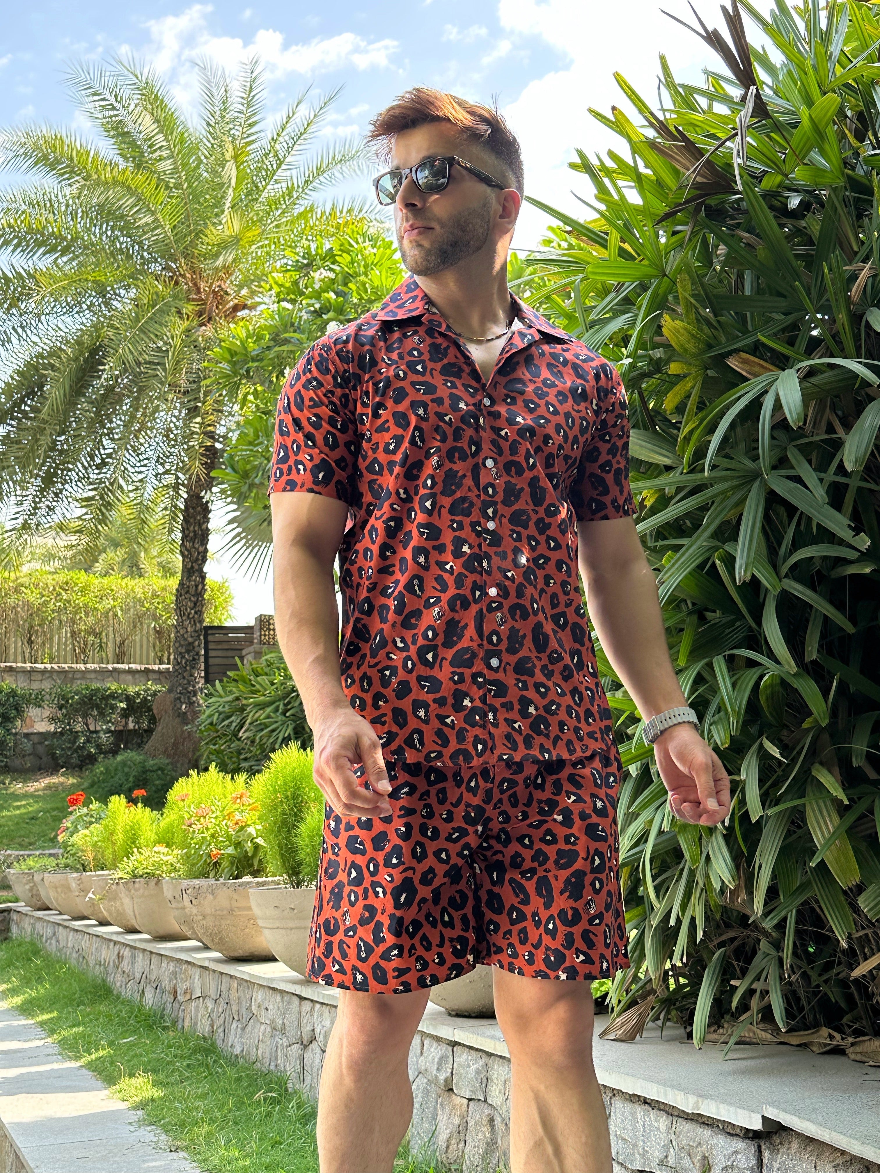 Leopard Rust Co-Ord Set