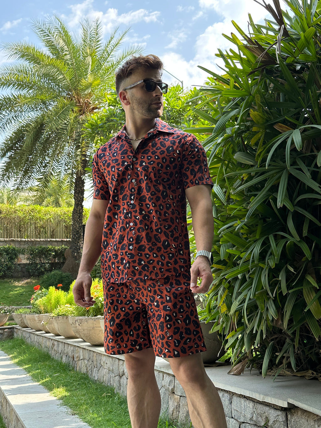 Leopard Rust Co-Ord Set