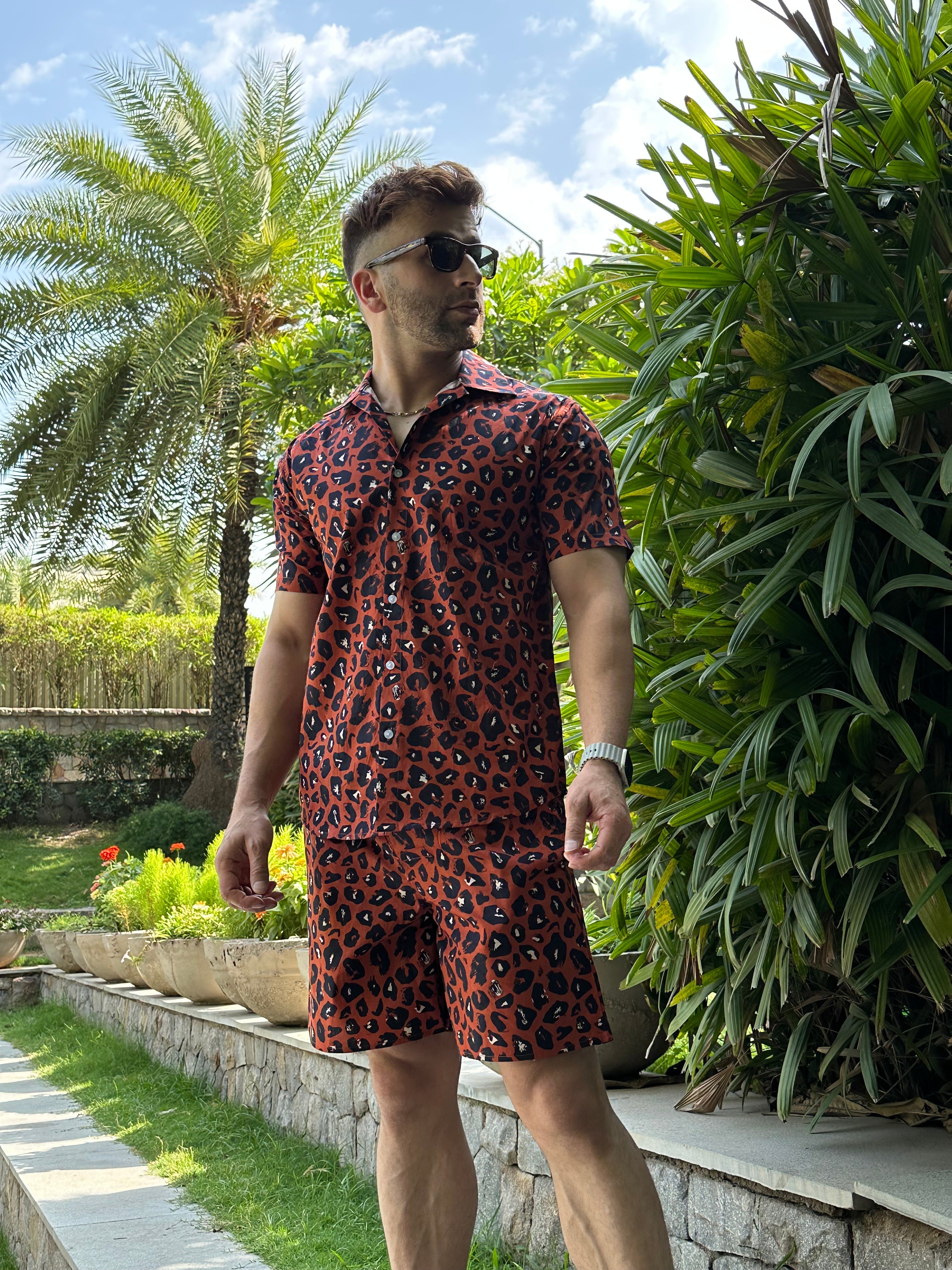 Leopard Rust Co-Ord Set