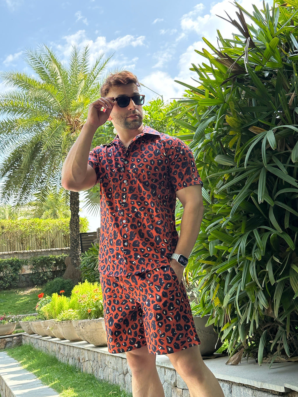 Leopard Rust Co-Ord Set