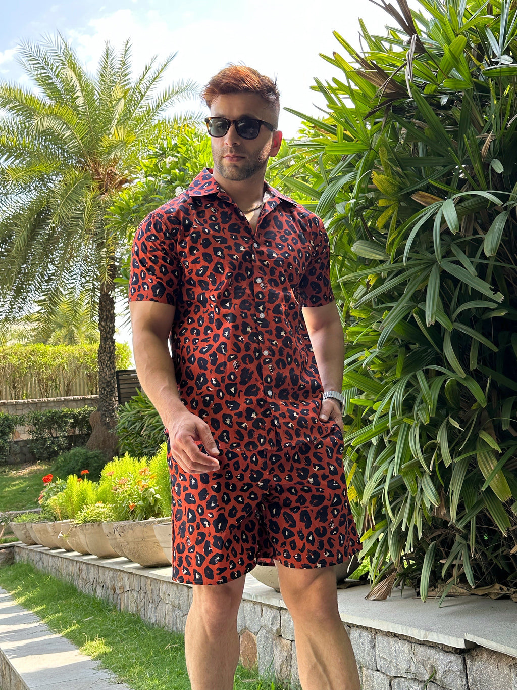 Leopard Rust Co-Ord Set