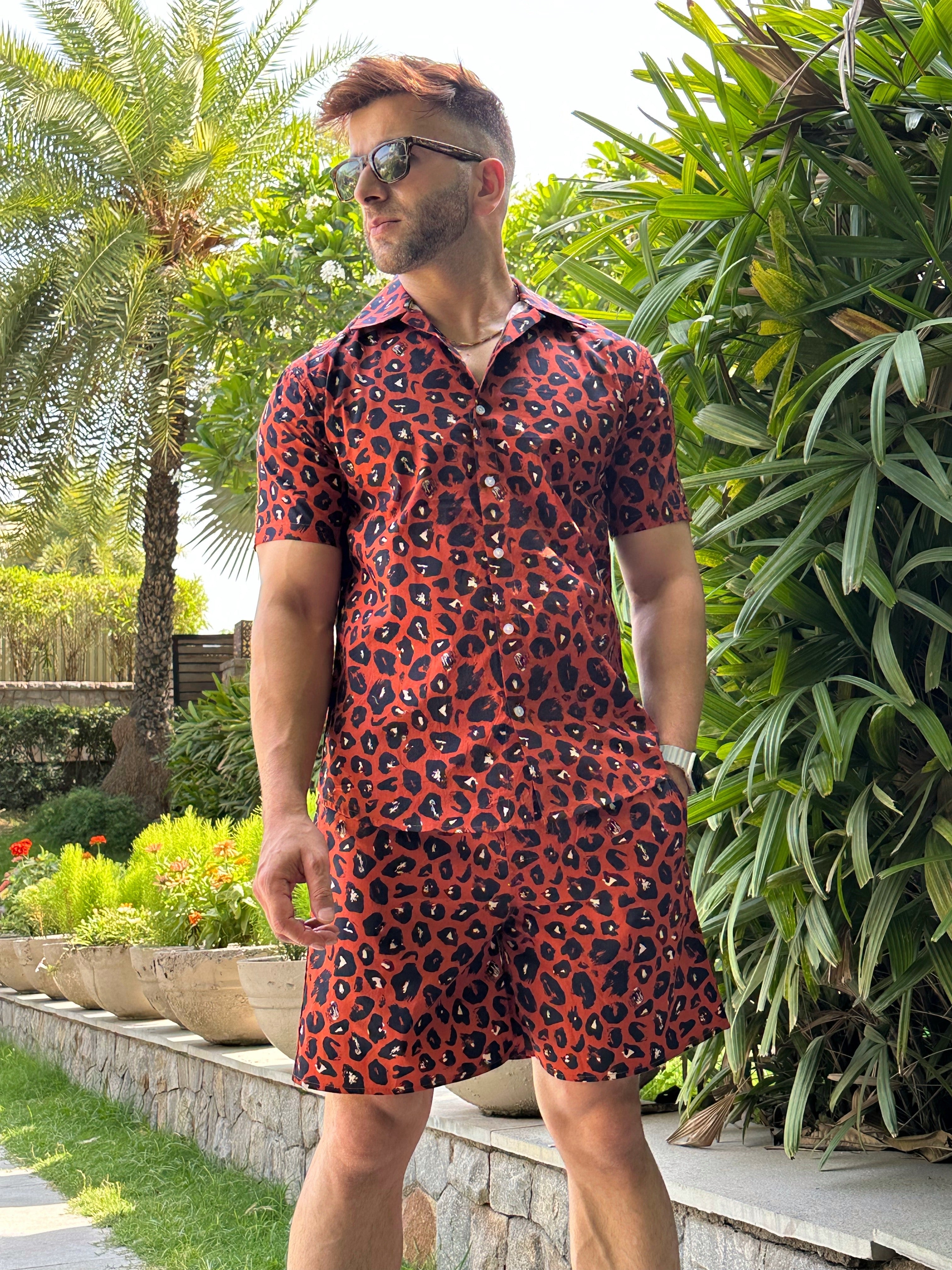 Leopard Rust Co-Ord Set