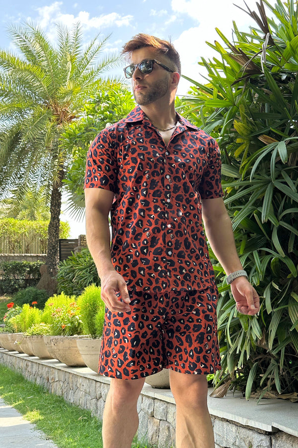 Leopard Rust Co-Ord Set