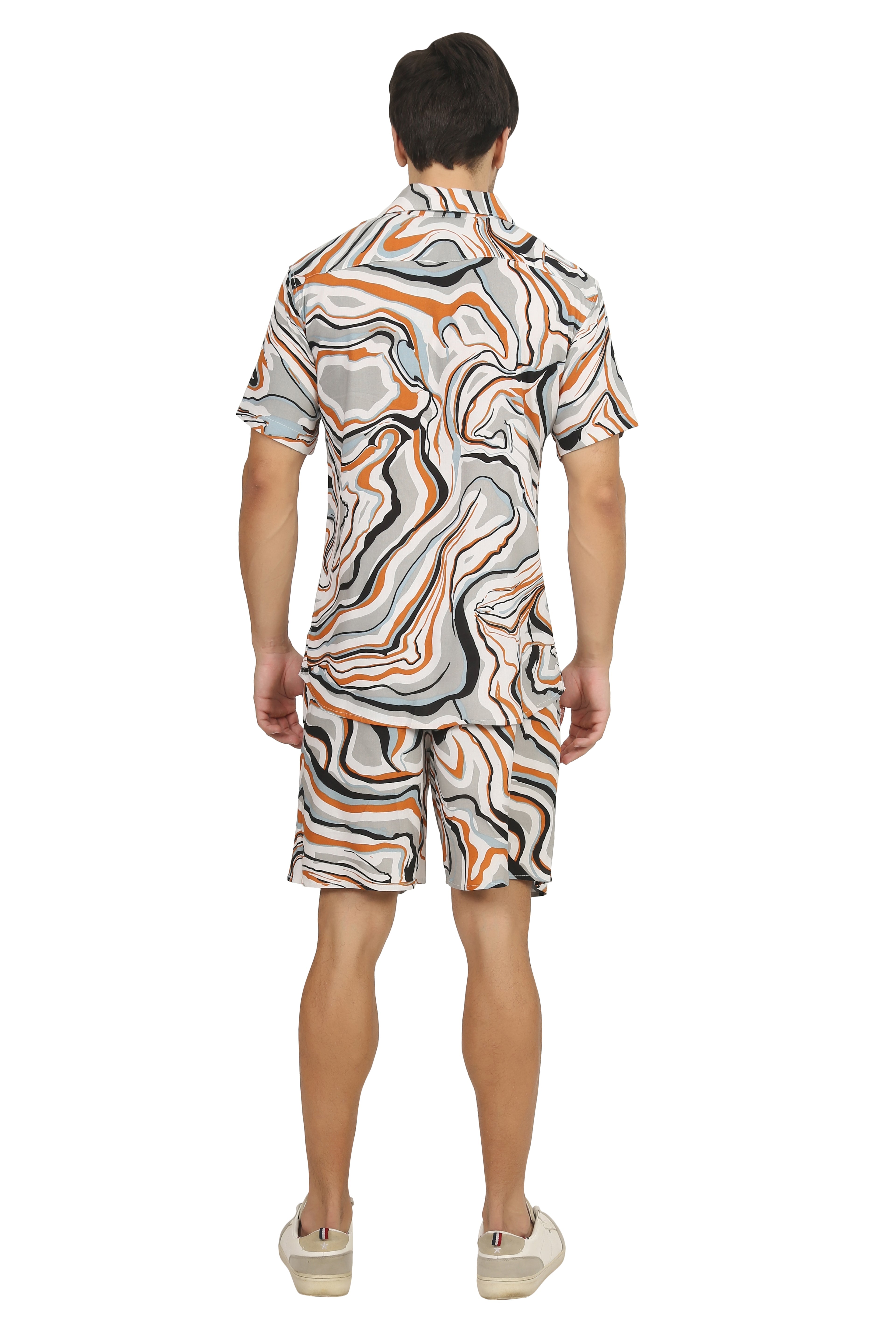 Grey "Craft" Rayon Co-ord Set