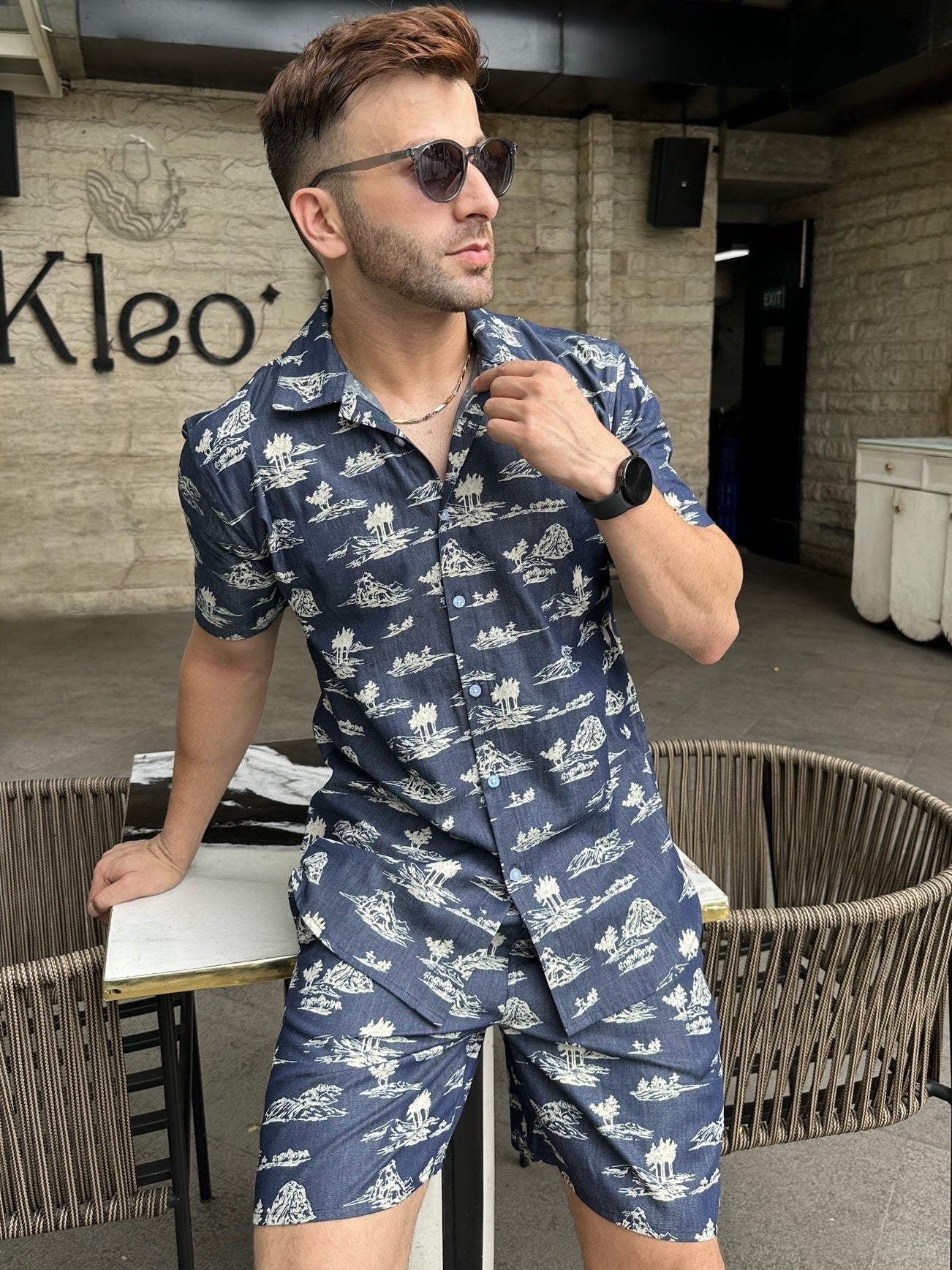 Classic Blue Denim Co-ord Set