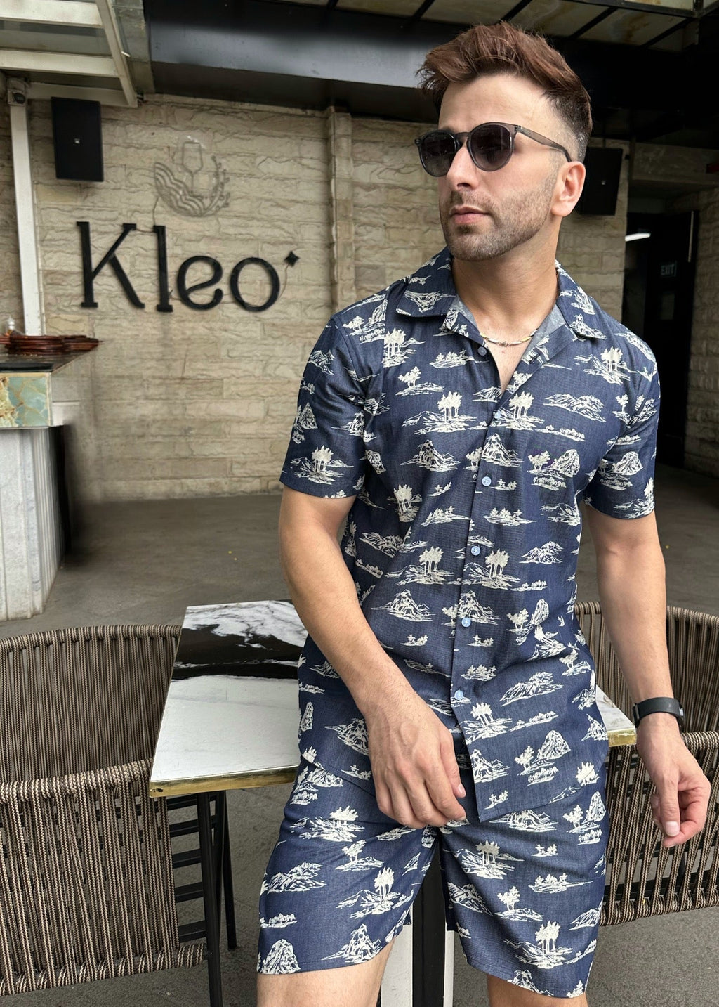 Classic Blue Denim Co-ord Set