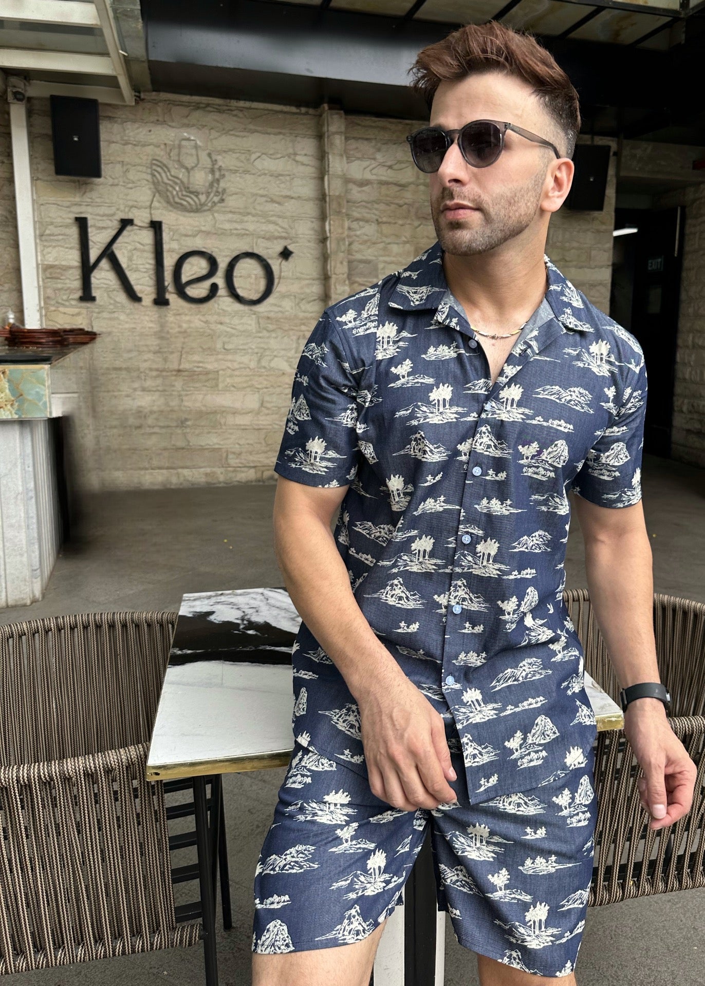 Classic Blue Denim Co-ord Set