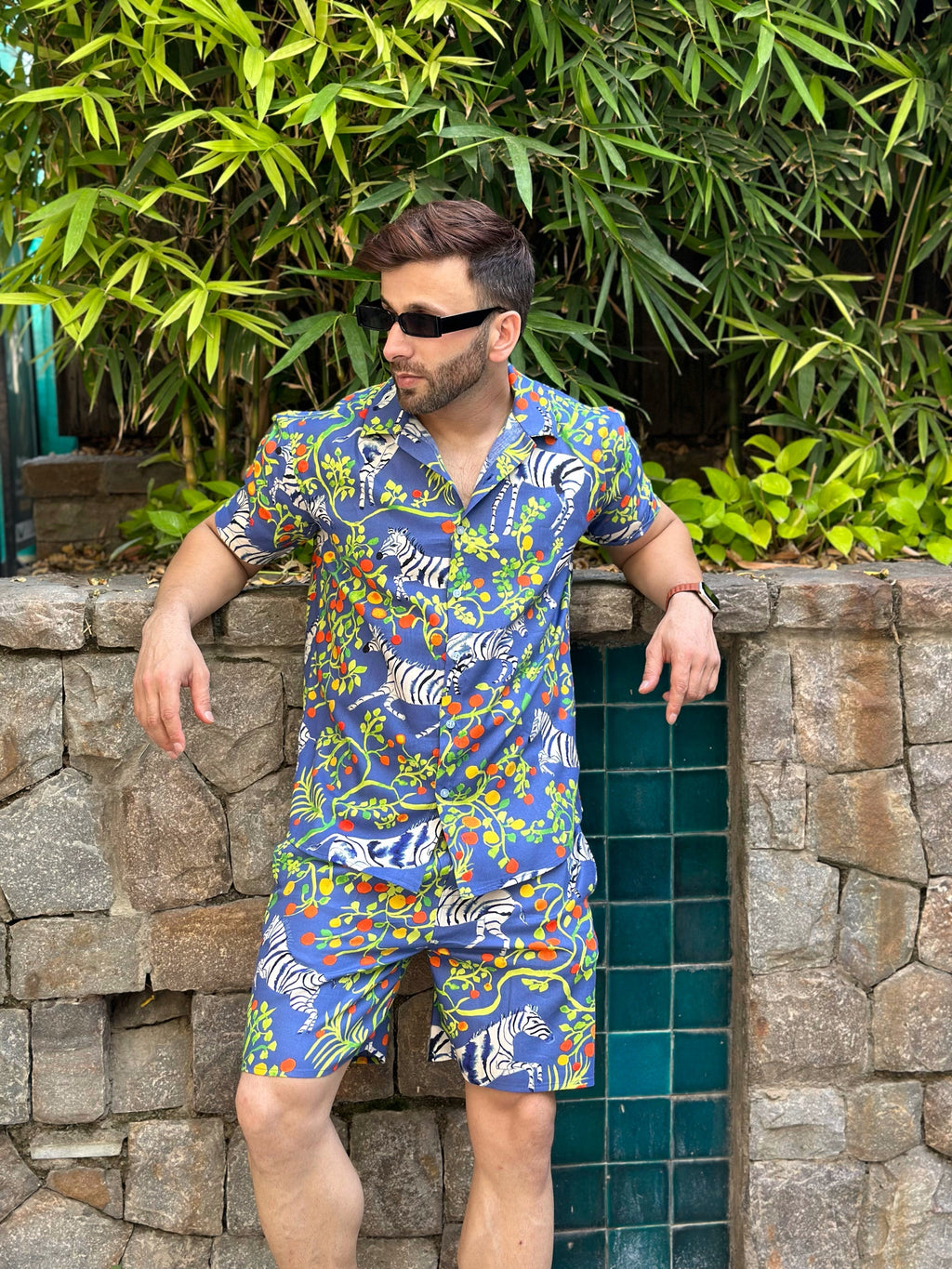 Blue Vantara Printed Co-ord Set