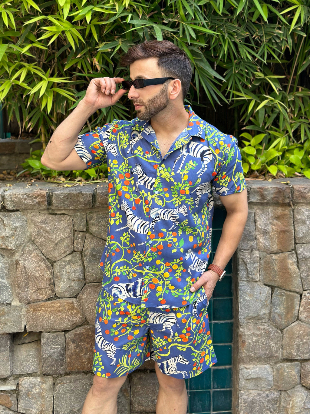 Blue Vantara Printed Co-ord Set