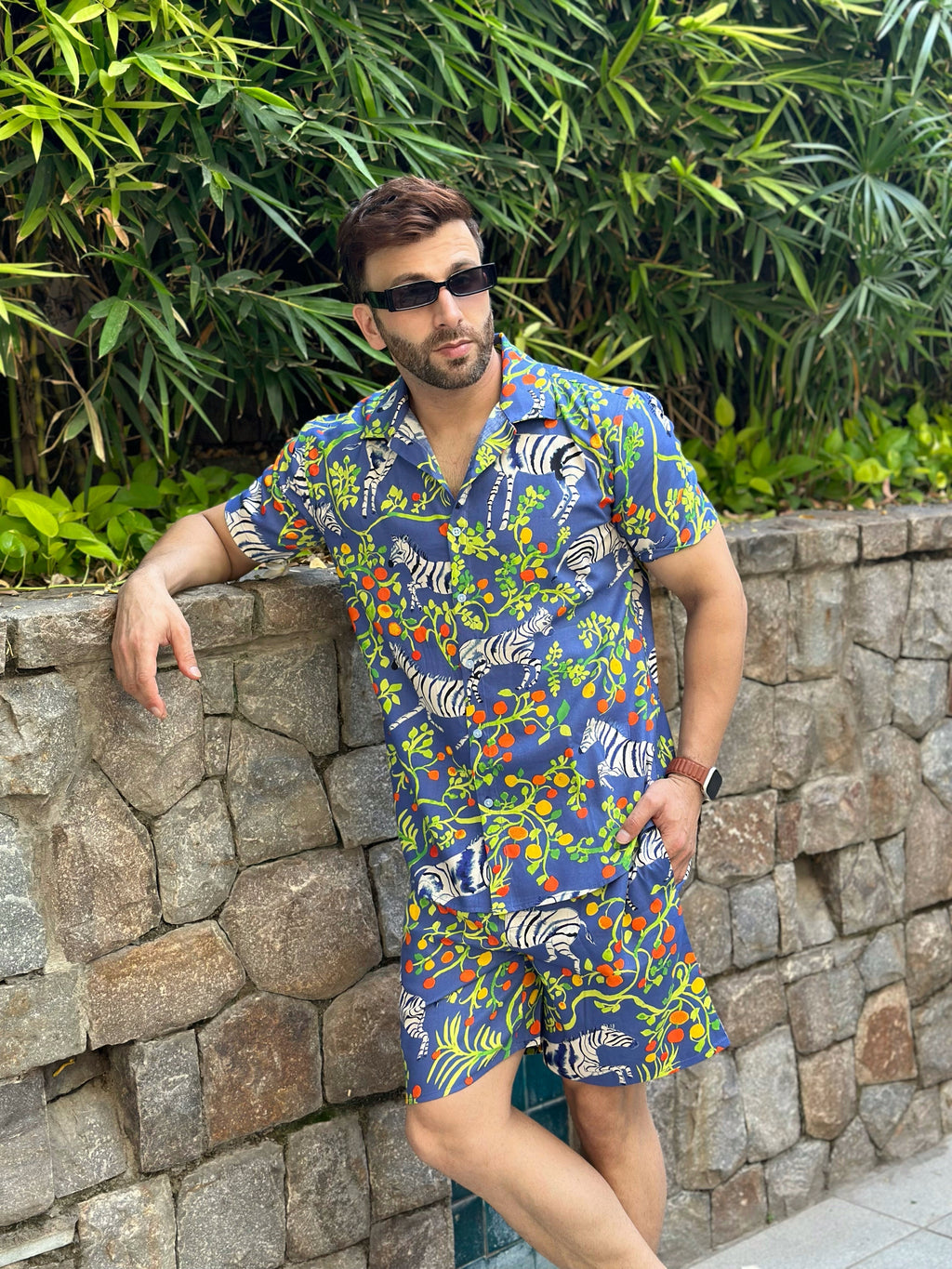 Blue Vantara Printed Co-ord Set